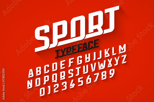 Retro style modern Sport ty...