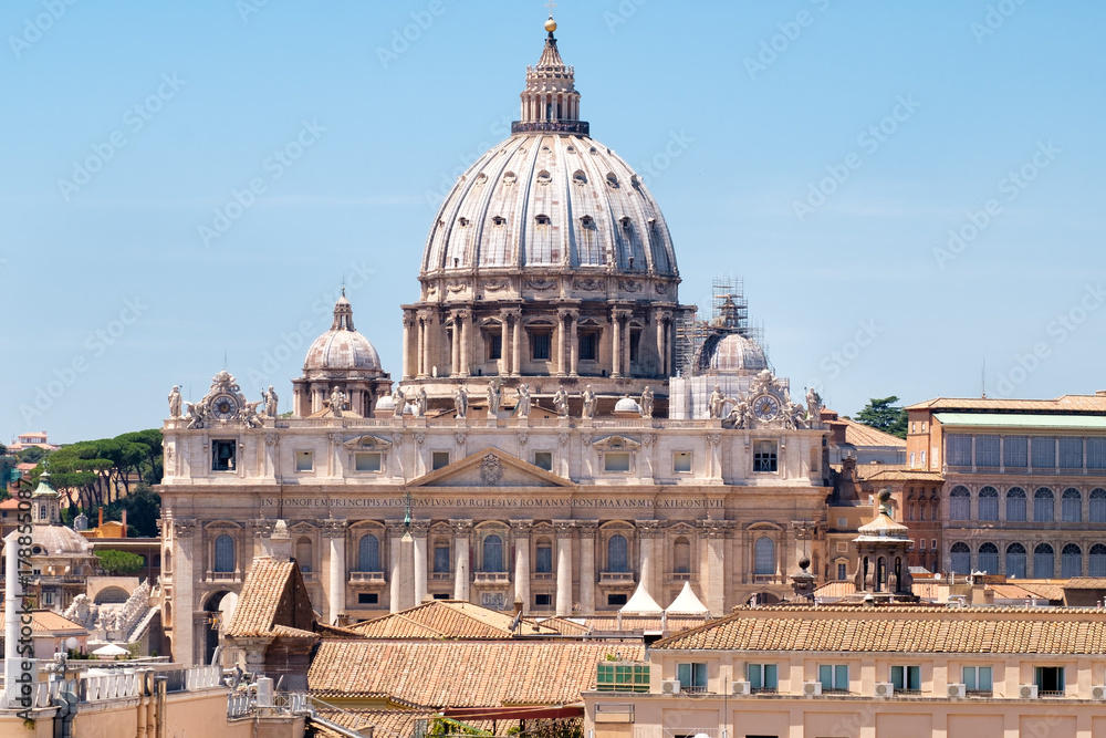 Saint Peter Basilica on the Vatican