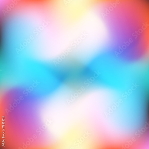Abstract background of blurry color spots. For liquids and gases.