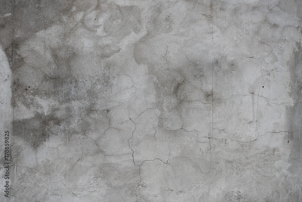 Naklejka premium Stucco grey texture