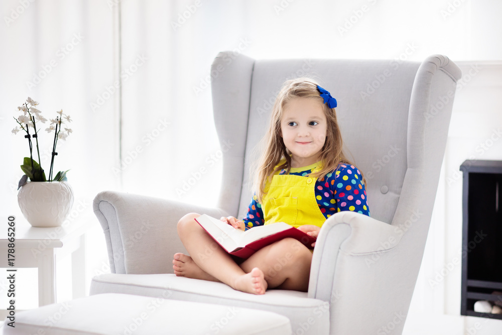 Child reading book. Kids read books. Child reading book. Kids read books.