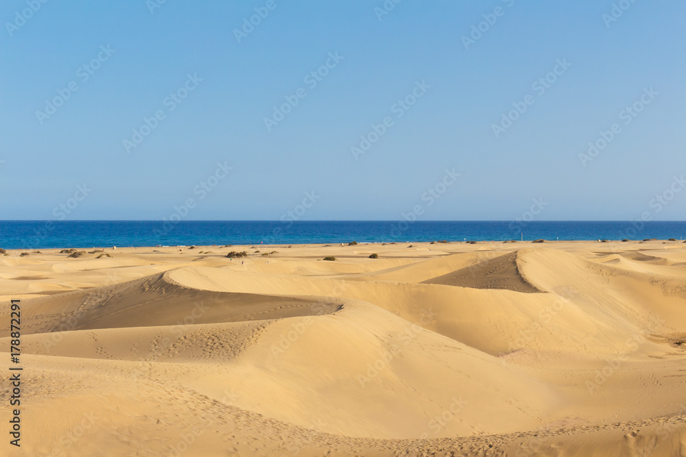 Dunes at Maspalomas, Gran Canaria, Spain