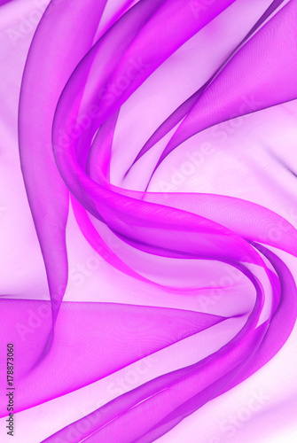 purple organza fabric wavy texture