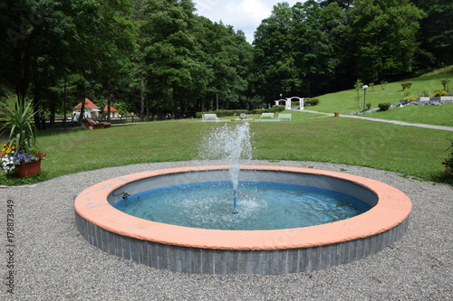 Brunnen im Kurpark Bad Berneck