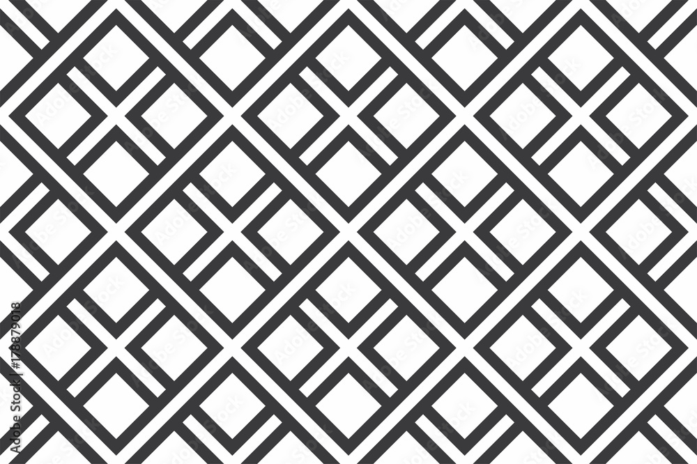 Black and white seamless geometric pattern Black and white seamless geometric pattern