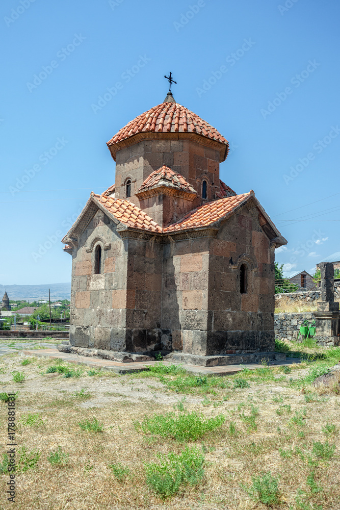 Small armenian monastery on the hill