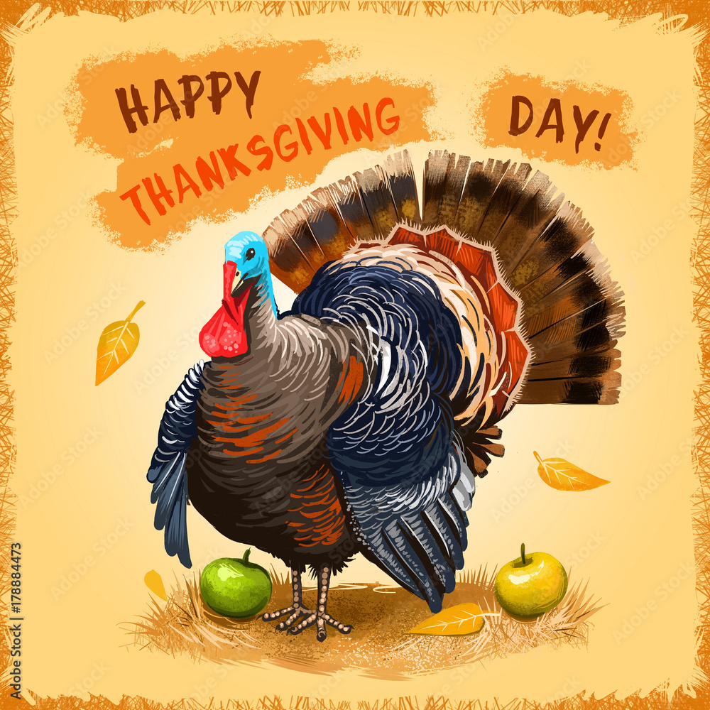 Happy Thanksgiving Day poster  Thanksgiving poster, Happy thanksgiving  images, Thanksgiving greetings