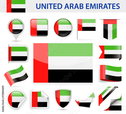 United Arab Emirates Flag Vector Set Free Download United Arab Emirates Flag Vector Set - GFXLoad