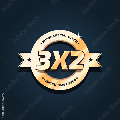 3x2 Offer Badge photo