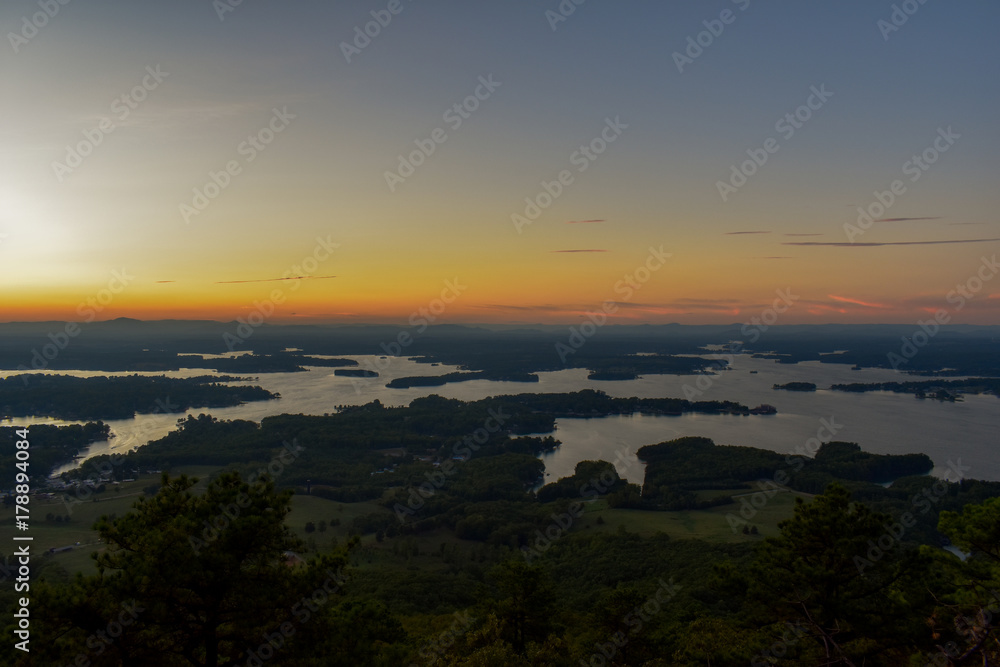 Smith mountain lake sunset