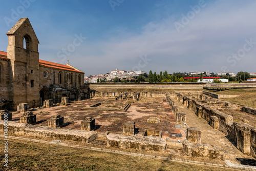 Monastery of Santa Clara-a-Velha in Coimbra, Portugal.