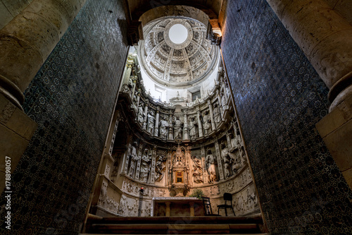 The Old Cathedral of Coimbra, Portugal.