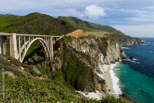 Bixby Creek Bridge in Big Sur, California, USA