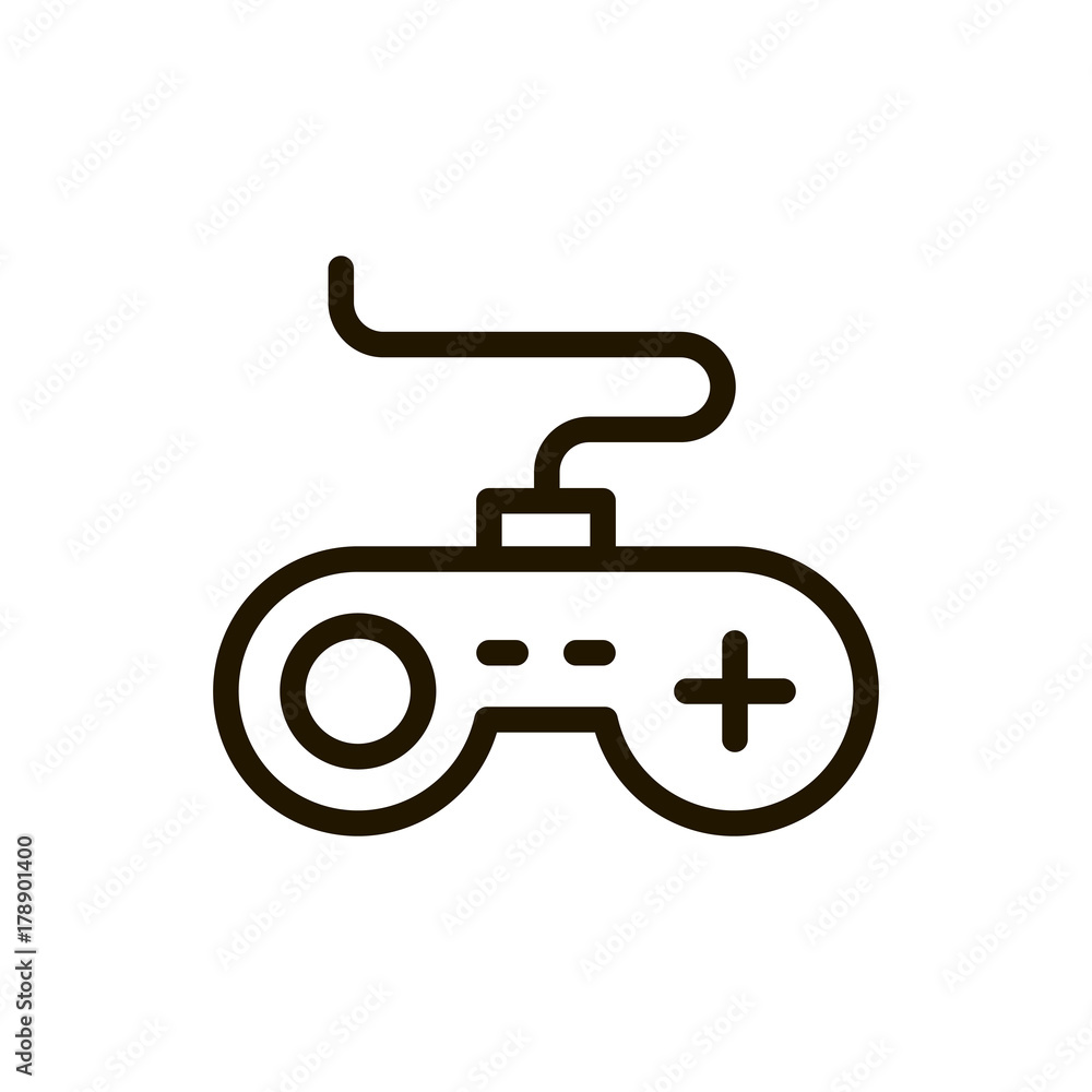 Joystick flat icon Joystick flat icon