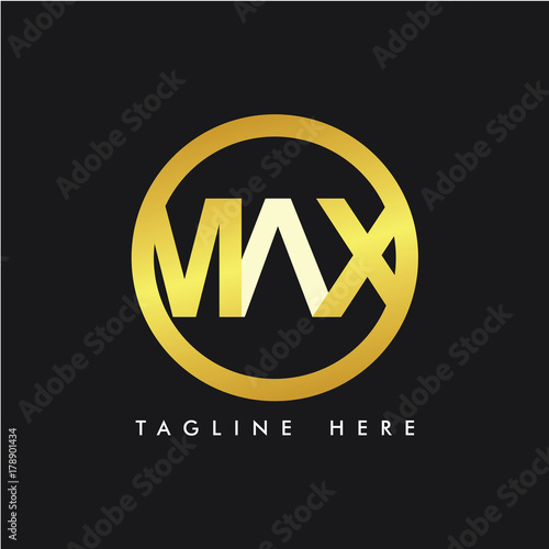 MAX Logo Vector Template Design