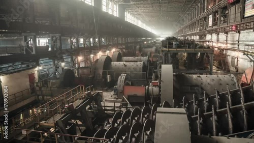 ore-dressing factory