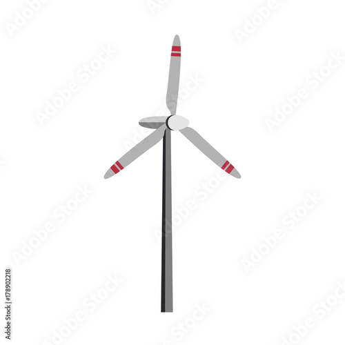 power plant wind turbine vector