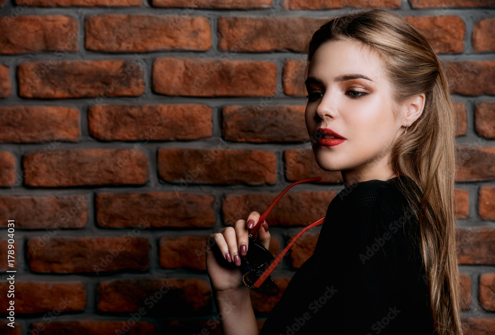 american style girl StockFoto Adobe Stock