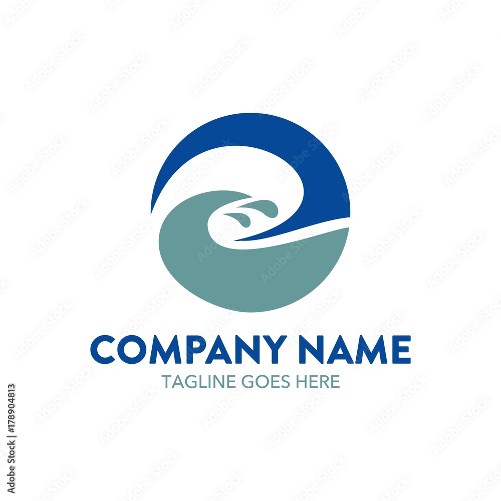 water park logo. vector. editable. water park logo. vector. editable.