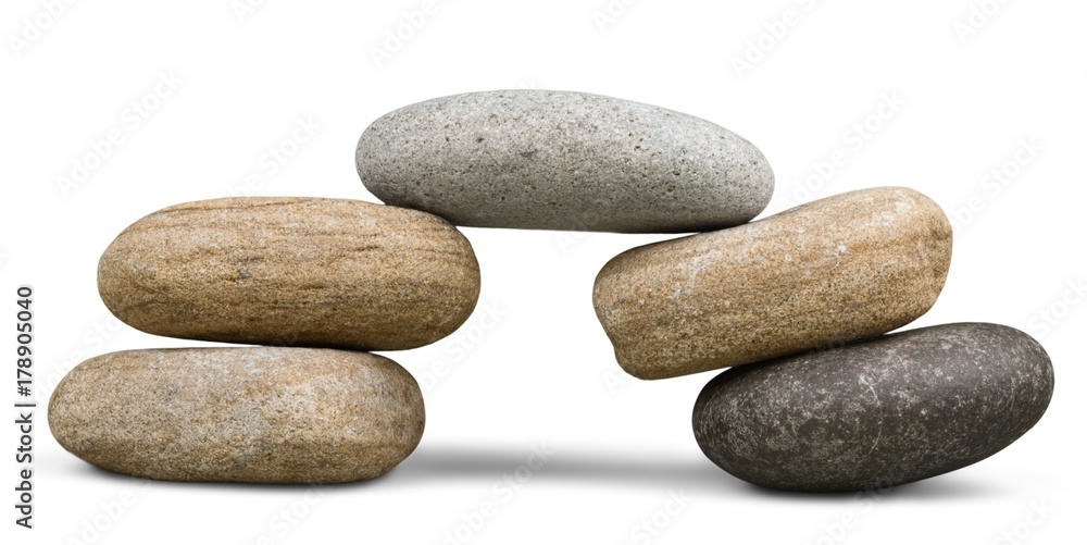 Arch Made of Pebbles Arch Made of Pebbles