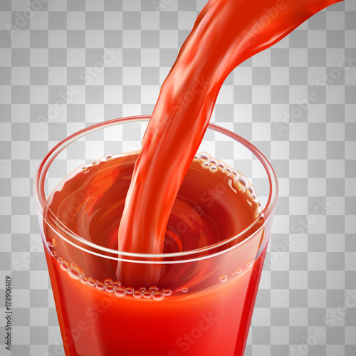 Cup of tomato juice