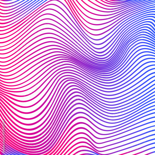 Abstract curve lines background pink modern curves