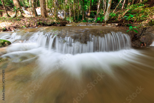 Nang rong waterfall at Nakorn nayok Province  Thailand