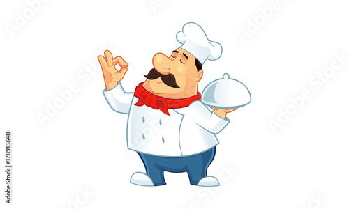 Professional Chef Mascot