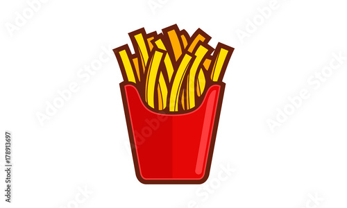 French fries Logo