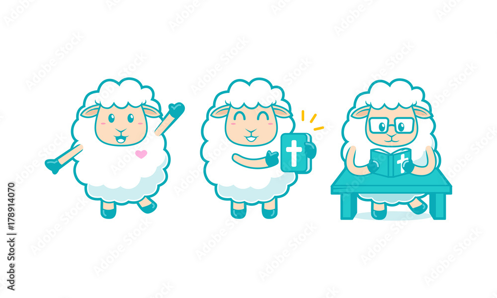 Sheep Mascot Stock Vector Adobe Stock Sheep Mascot Stock Vector Adobe Stock