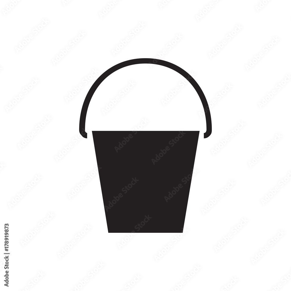 bucket icon illustration bucket icon illustration