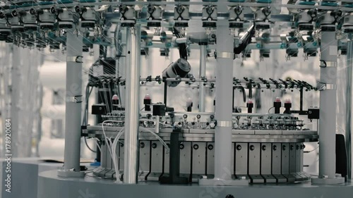 Modern textile factory