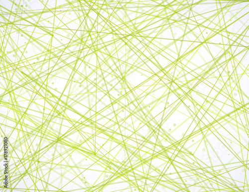 Modern abstract vector illustration. Futuristic colorful background with linear connections of virtual neural network. Intricated digital system. Complex trace routing in deep web. Element of design.