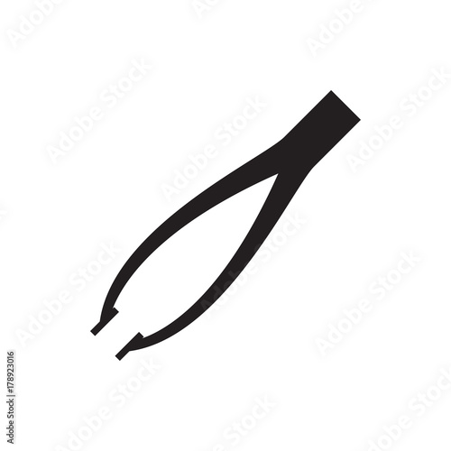 tweezers icon illustration