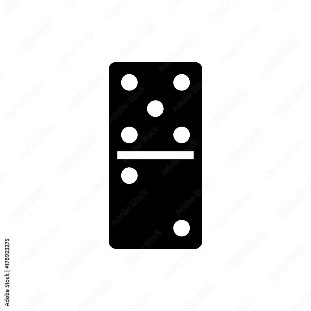 domino icon illustration domino icon illustration