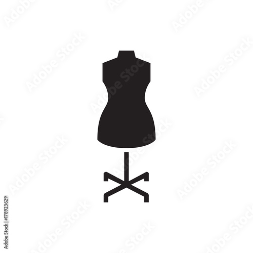 mannequin icon illustration