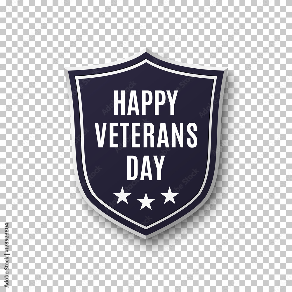 Obraz premium Veterans day background template.