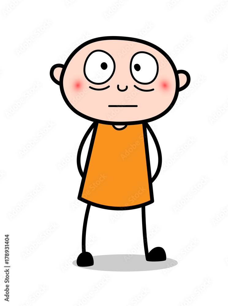Flushed Face - Cartoon Terrorist Character Vector Flushed Face - Cartoon Terrorist Character Vector
