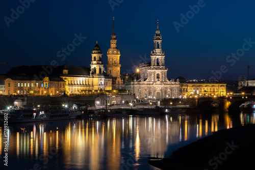 Dresden mit Abendstimmung