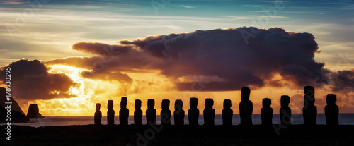 Easter Islands Moai photo