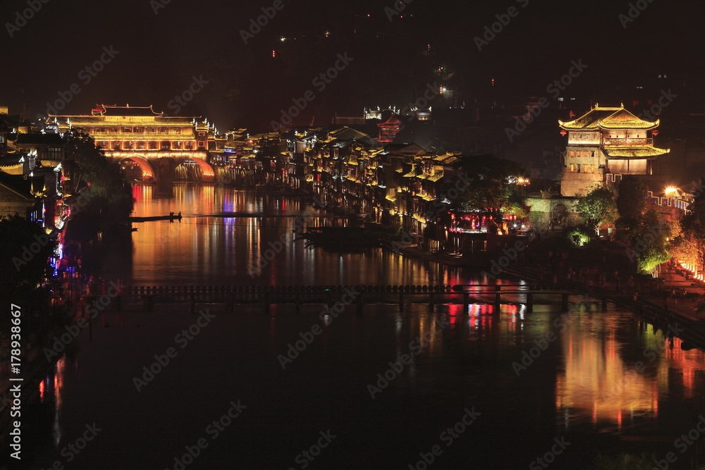 鳳凰古城の街並み Stock Photo Adobe Stock