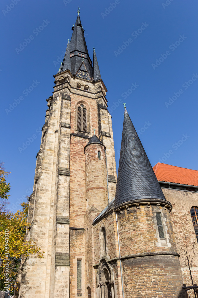 Tower of the Liebfrauen church in Wernigerode