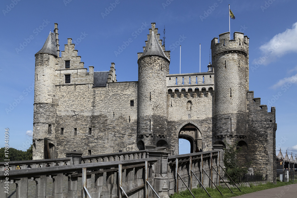 Antwerp Castle - Het Steen - Antwerp in Belgium
