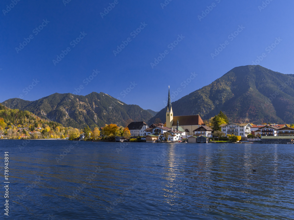 Rottach-Egern  at Tegernsee Lake, Upper Bavaria