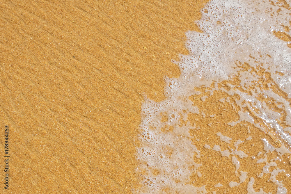 Wave on the sand Wave on the sand