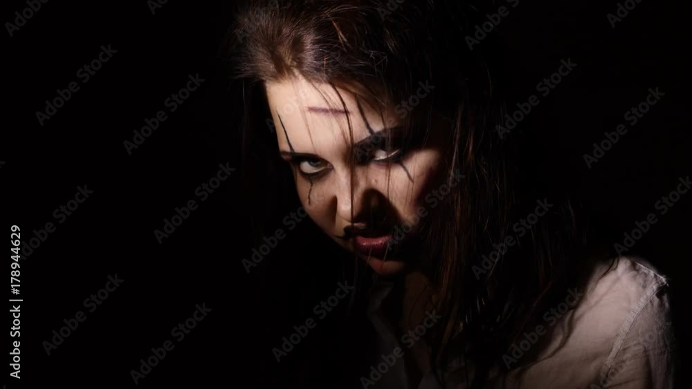 Close up portrait of a demon Close up portrait of a demon