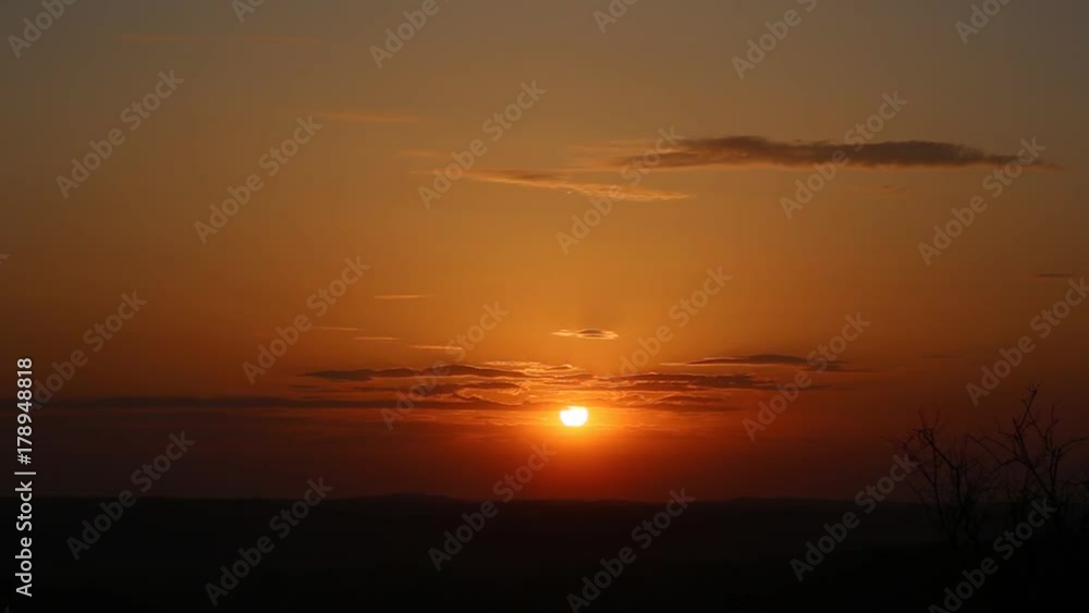 Sunset Time Lapse Sunset Time Lapse