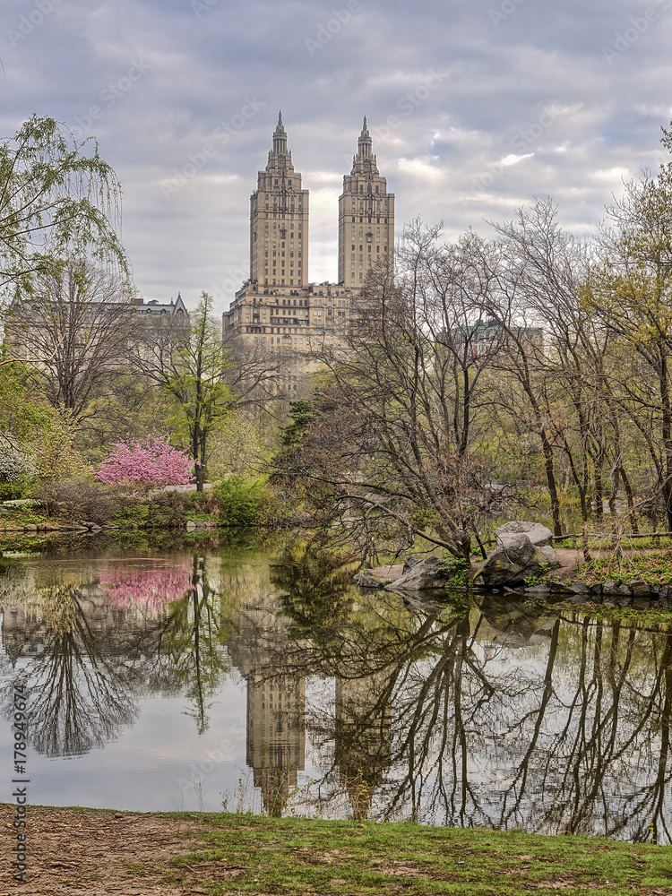 Central Park, New York City spring