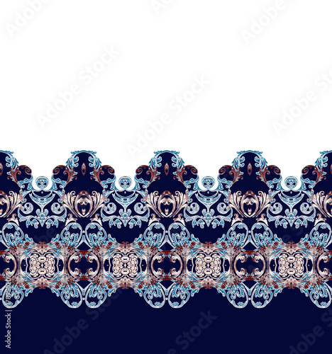 border textile pattern 