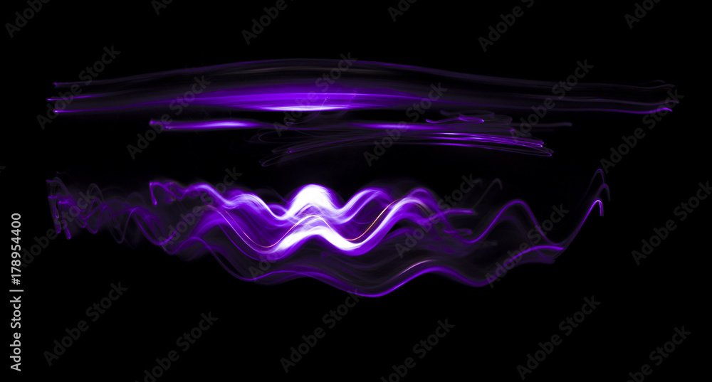 Overlay light, an abstract pattern on a dark background Overlay light, an abstract pattern on a dark background